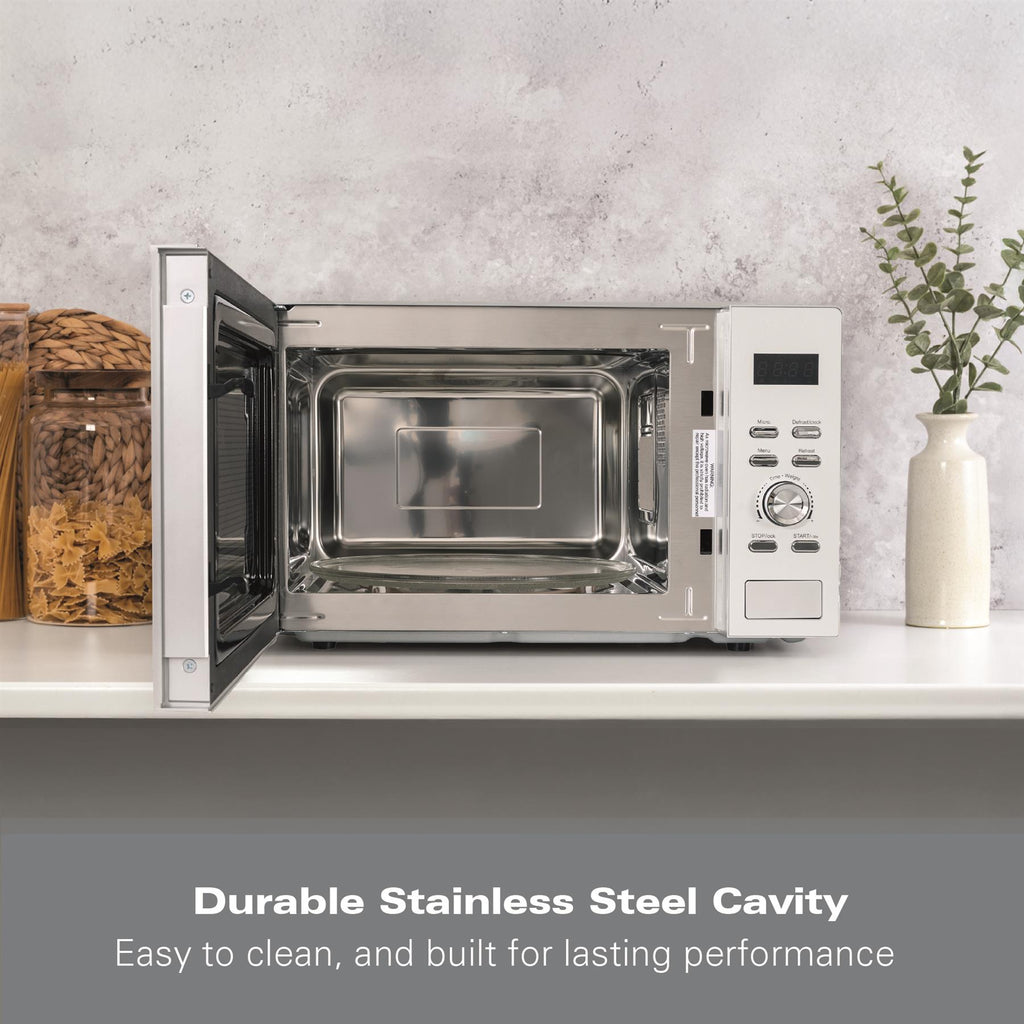 Hamilton Beach 30L Silver Family Microwave