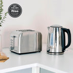 Hamilton Beach Rise Kettle & 2 Slice Toaster Set - Polished - Hamilton Beach UK