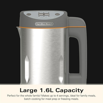 Hamilton Beach Intelligent Pro Soup Maker Plus Grey
