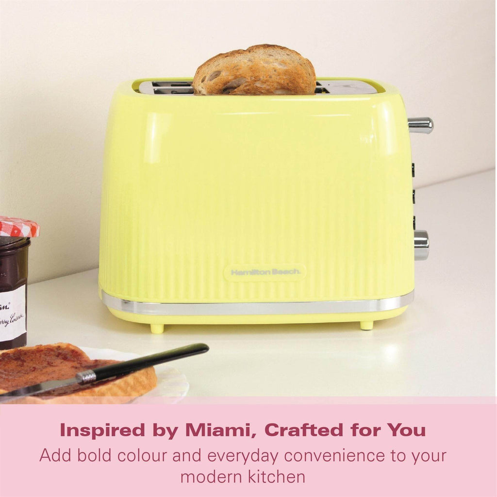 Hamilton Beach Miami 2 Slice Toaster Banana Split - Hamilton Beach UK