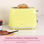 Hamilton Beach Miami 2 Slice Toaster Banana Split - Hamilton Beach UK