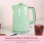 Hamilton Beach Miami 1.7L Kettle Mojito Mint - Hamilton Beach UK