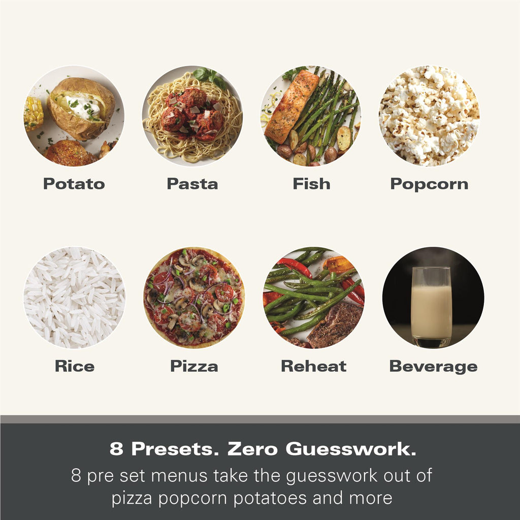 Hamilton Beach 20L Retro Cream Microwave