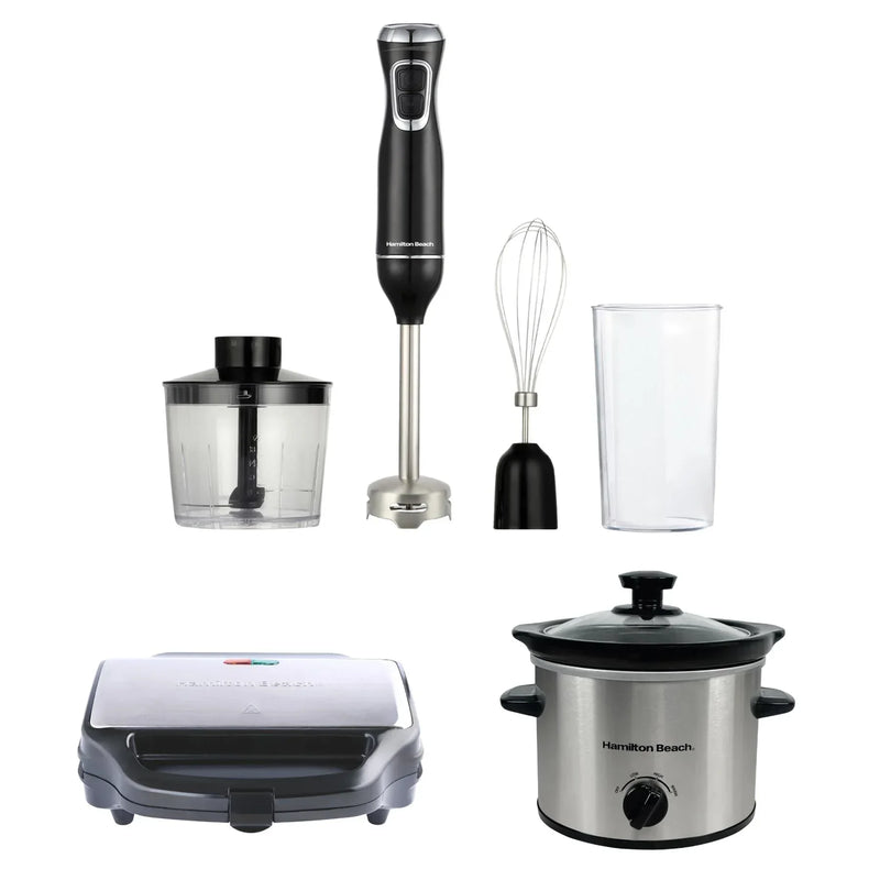 Hamilton Beach Food Prep Essentials Trio Set - Black & Silver - Hamilton Beach UK
