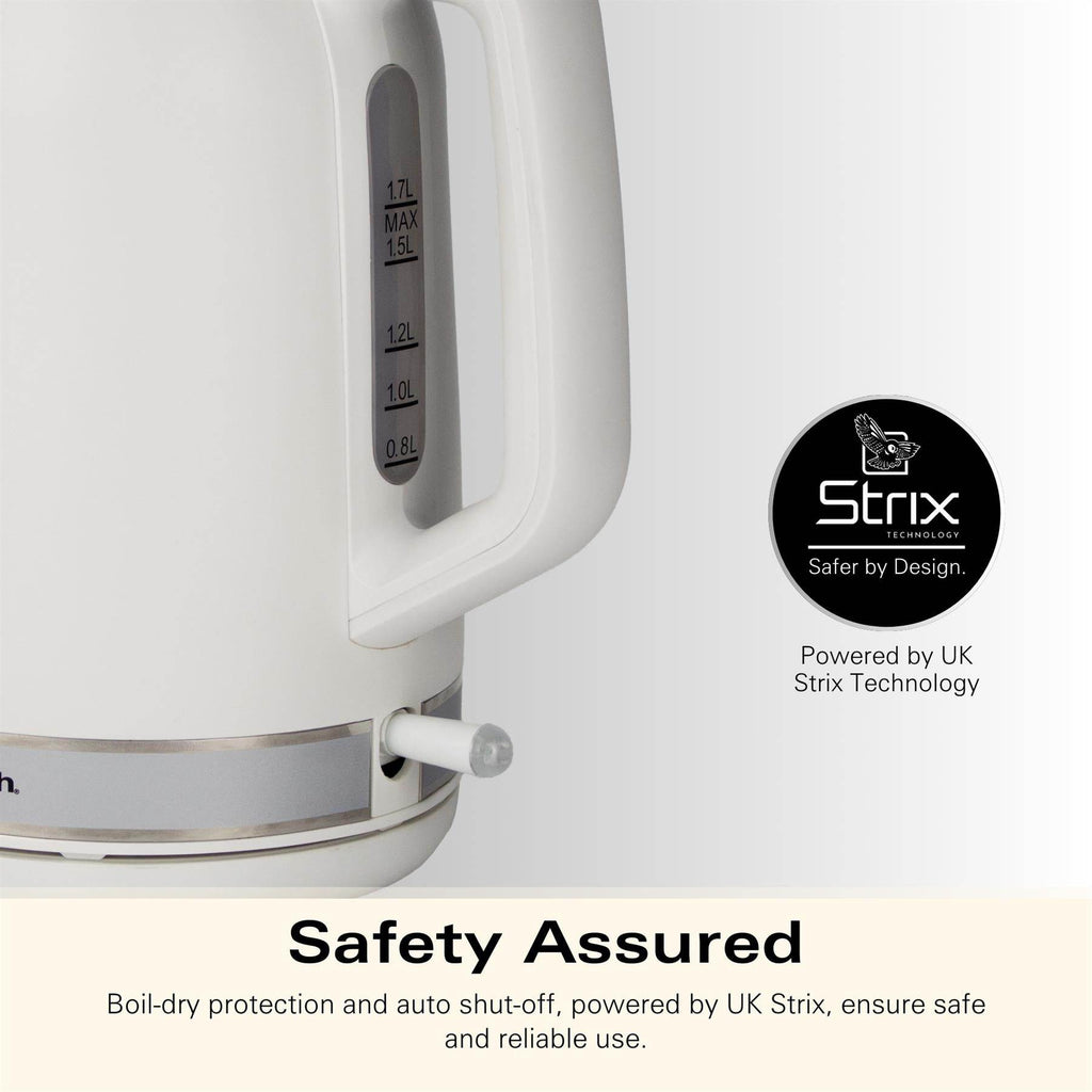 Hamilton Beach Ella 1.7L Kettle - Matte White - Hamilton Beach UK