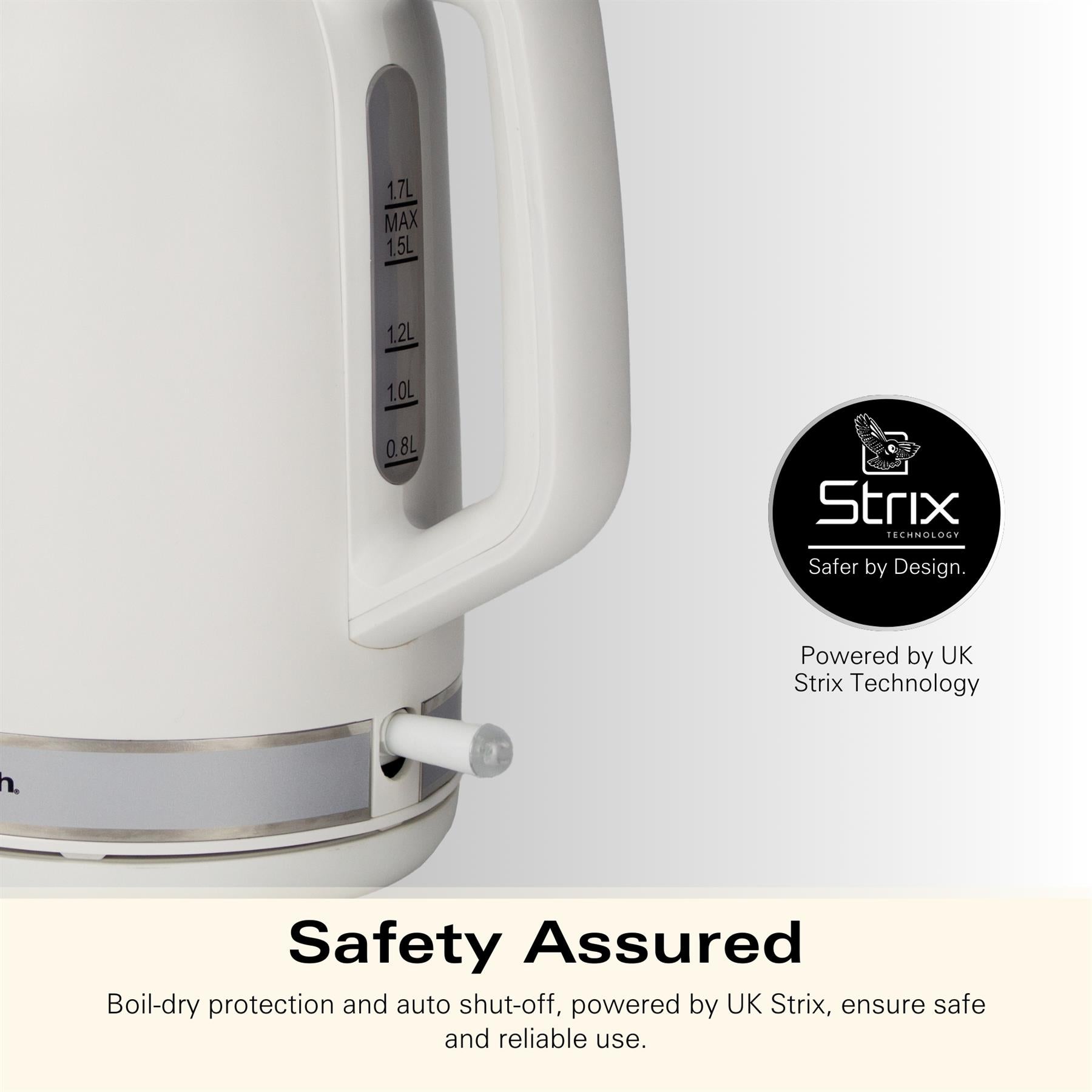 Ella 1.7L Kettle - Matte White