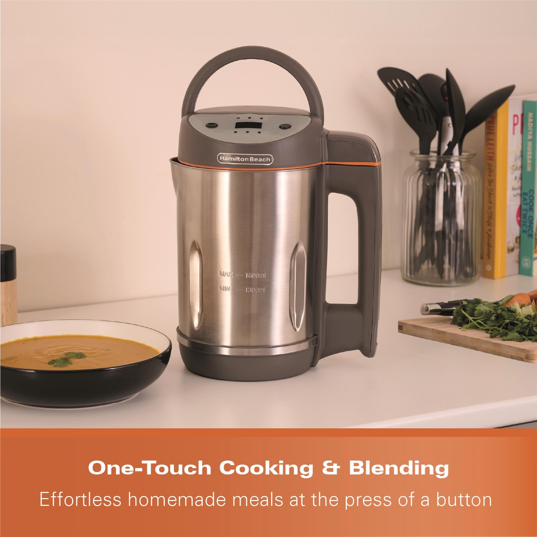 Hamilton Beach Intelligent Pro Soup Maker Plus Grey