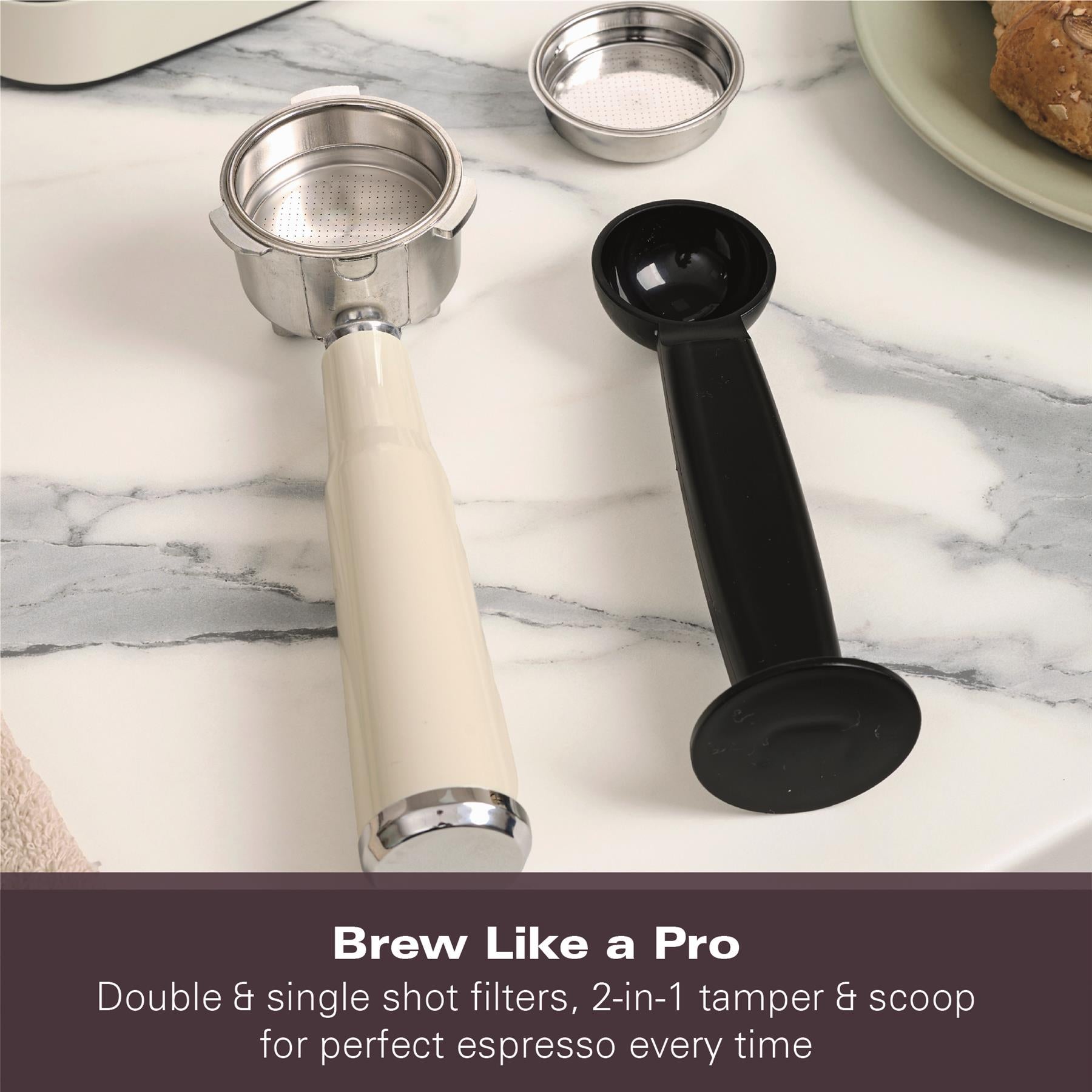 Hamilton Beach BaristaPro+ Touch 8-in-1 Espresso Machine