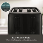 Hamilton Beach Essential 4 Slice Plastic Toaster