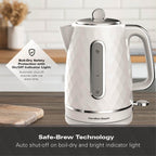 Hamilton Beach Diamond Textured 1.7L Kettles - Hamilton Beach UK