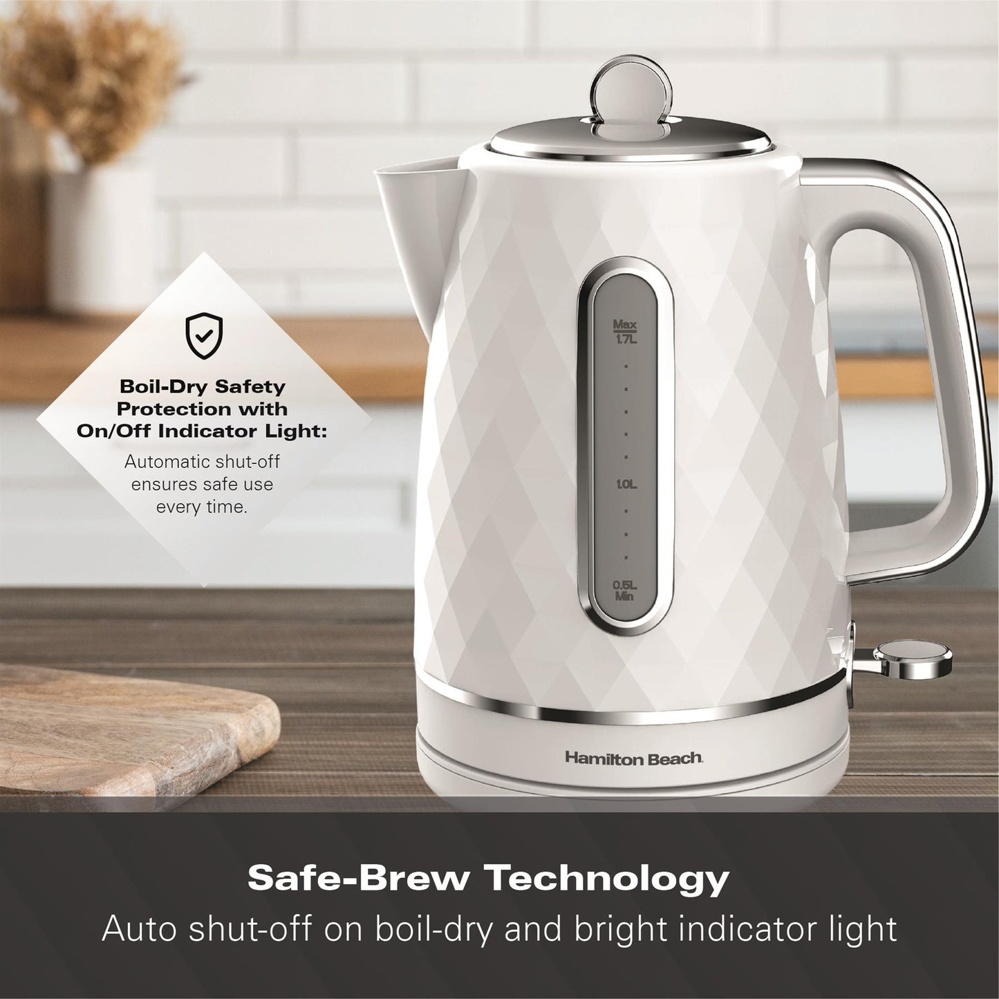 Hamilton Beach Diamond 1.7L Kettle