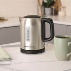 Hamilton Beach Compact 1L Kettle & Rise 2 Slice Toaster Set - Stainless Steel - Hamilton Beach UK