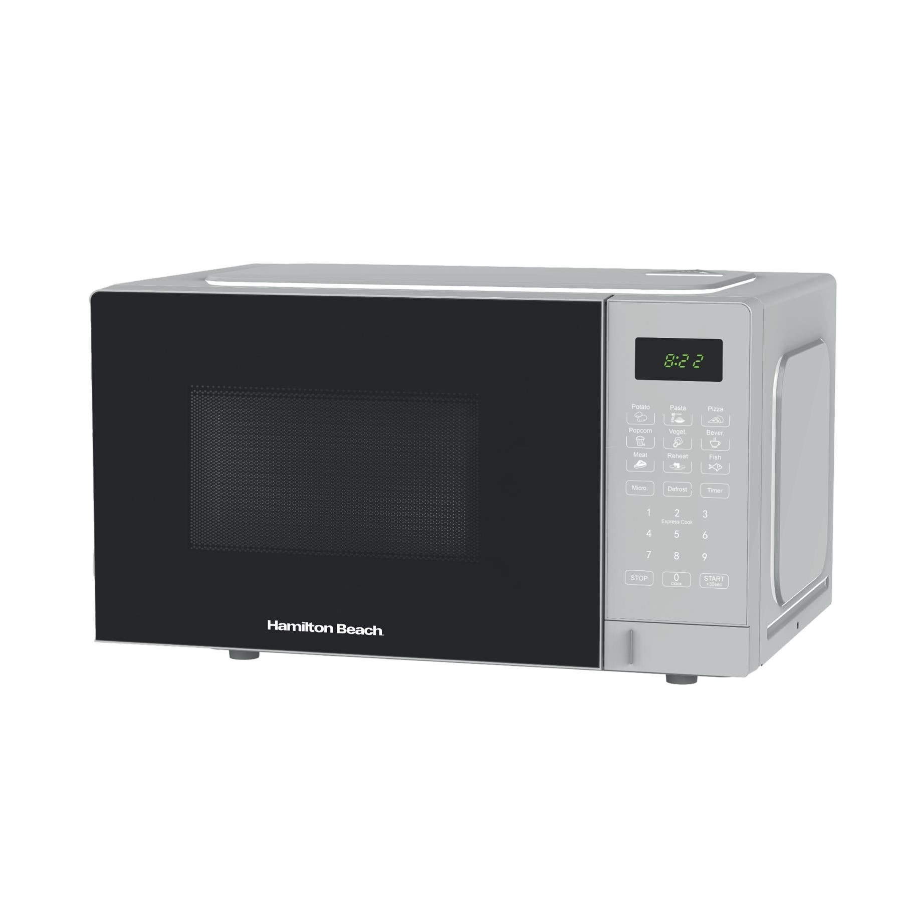 Essential 20L Digital Microwave - Silver