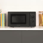 Hamilton Beach Miami Manual 800W Microwave - Charcoal Grey