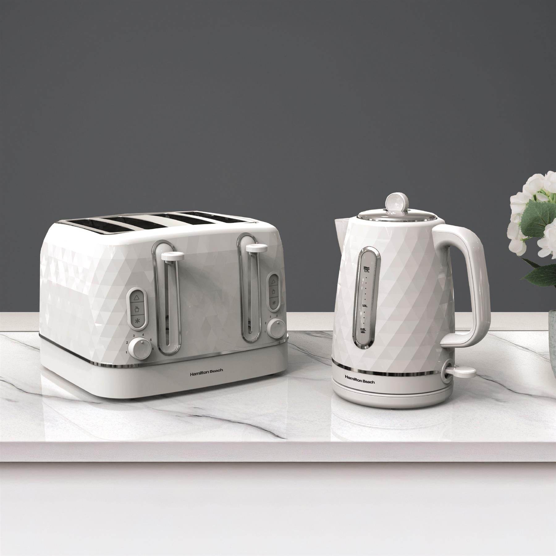 Hamilton Beach Diamond Textured 4 Slice Toasters - Hamilton Beach UK