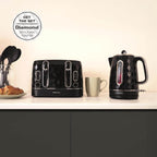 Hamilton Beach Diamond 1.7L Kettle Black - Hamilton Beach UK