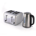 Hamilton Beach Rise Kettle & 4 Slice Toaster Set - Brushed - Hamilton Beach UK