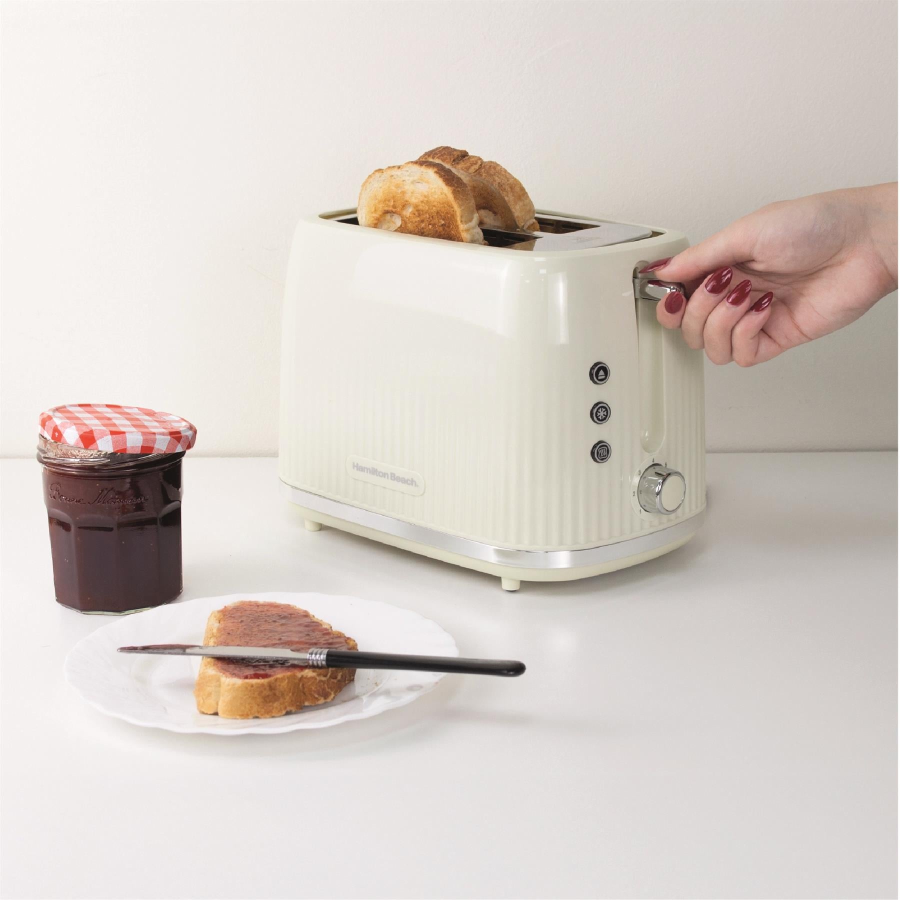 Hamilton Beach Miami 2 Slice Toaster Sand