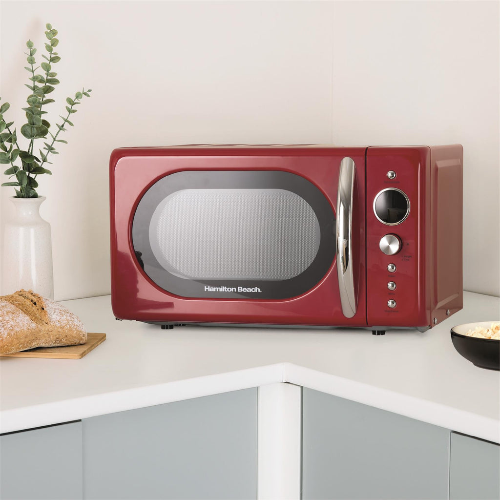 Hamilton Beach 20L Retro Red Microwave
