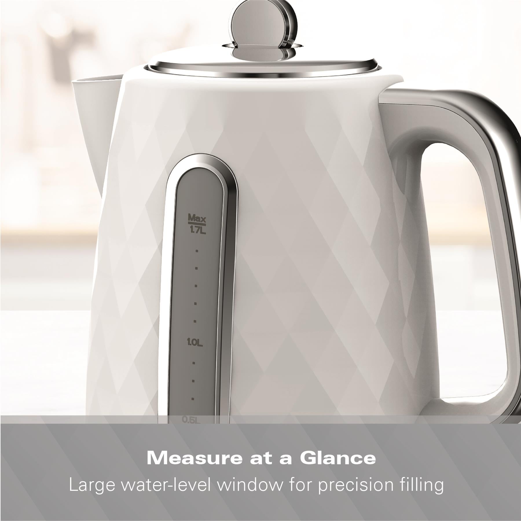 Diamond Textured 1.7L Kettles