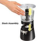 Hamilton Beach 700ml Stack & Press Glass Bowl Chopper - Hamilton Beach UK