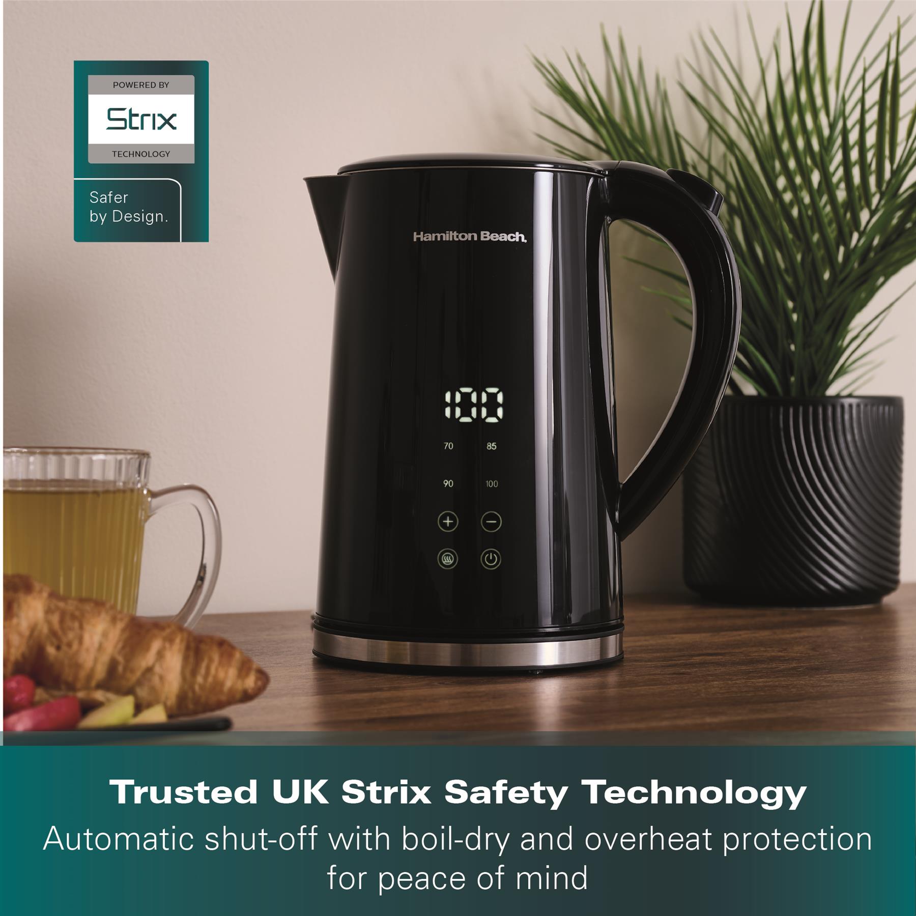 Hamilton Beach FlexiControl 1.7L Digital Control Variable Temperature Kettle