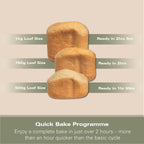 Hamilton Beach Essential QuickBake 19-in-1 Automatic Bread Maker - Hamilton Beach UK