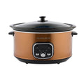 Hamilton Beach Digital 6.5L Oval Slow Cooker - Copper - Hamilton Beach UK