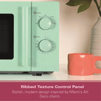 Hamilton Beach Miami Manual 800W Microwave - Mojito Mint