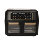 Hamilton Beach VisionCook 11L Dual Air Fryer Oven - Black & Brass