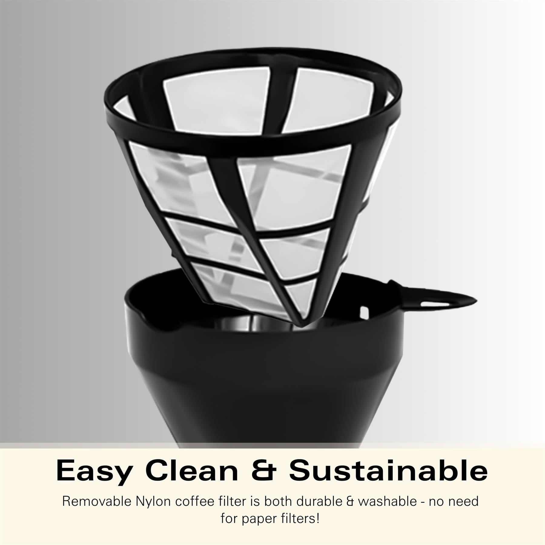 Ella 1.5L Matte Filter Coffee Machines