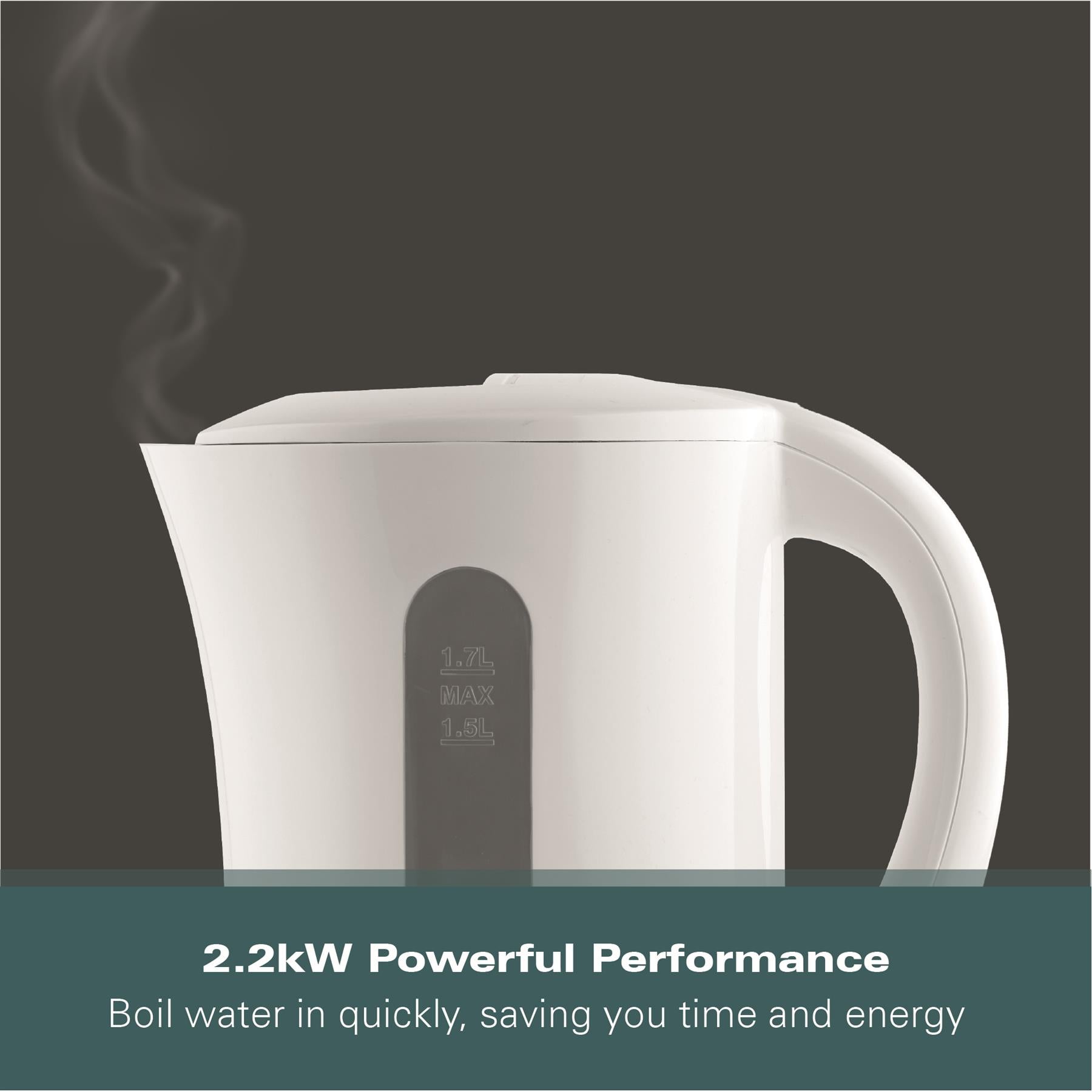 Essential 1.7L Plastic Kettles