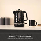 Hamilton Beach Diamond 1.7L Kettle Black - Hamilton Beach UK