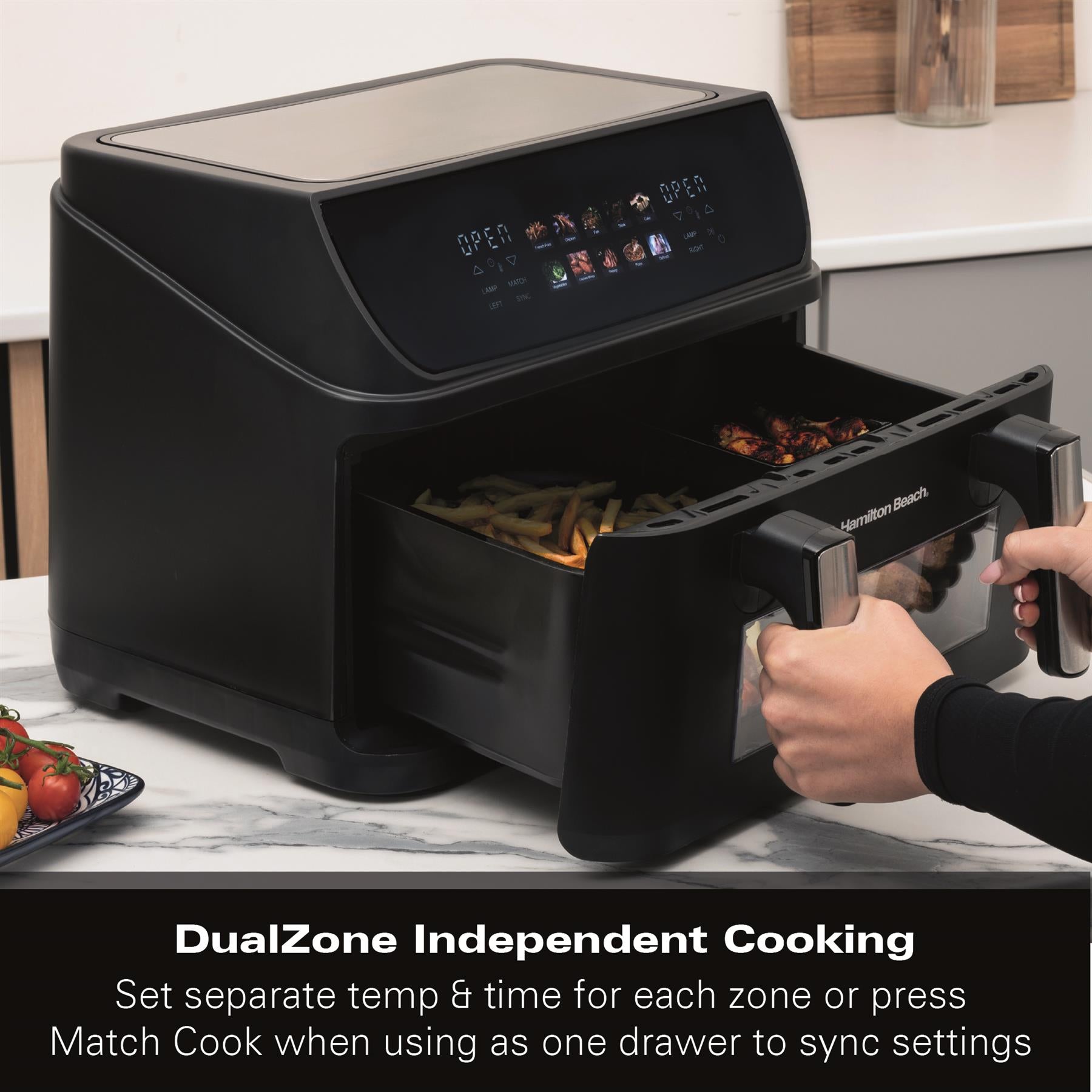 Hamilton Beach FlexiZone 10L Dual Air Fryer