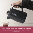 Hamilton Beach Miami 1.7L Kettle Charcoal Grey - Hamilton Beach UK