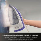 Hamilton Beach SteamMax 2200W Steam Iron - Blue & White - Hamilton Beach UK
