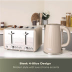 Hamilton Beach Harmony 4 Slice Toaster - Cappuccino - Hamilton Beach UK