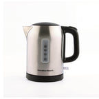 Hamilton Beach Compact 1L Kettle - Brushed Stainless Steel - Hamilton Beach UK