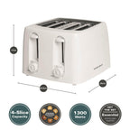 Hamilton Beach Essentials 4 Slice Toaster - White - Hamilton Beach UK