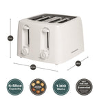 Hamilton Beach Essential 4 Slice Plastic Toaster