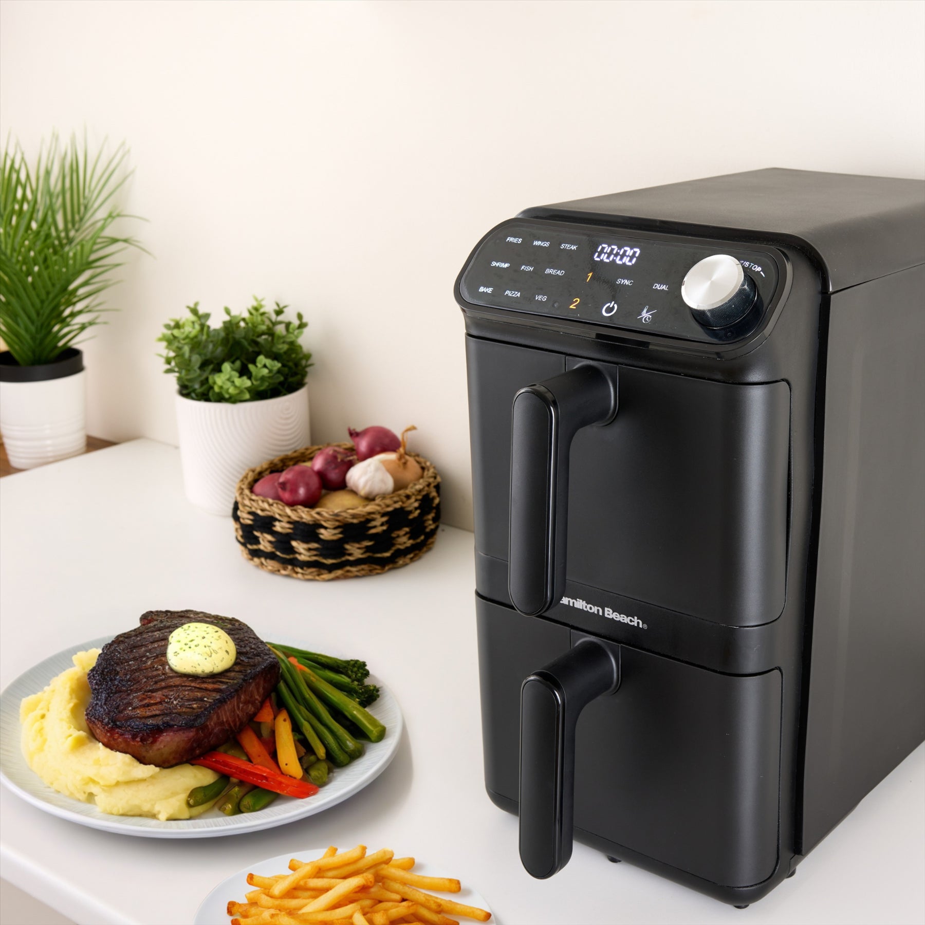 XXL Dual Stack 2 Drawer Air Fryer