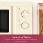 Hamilton Beach Miami Manual 800W Microwave - Sand