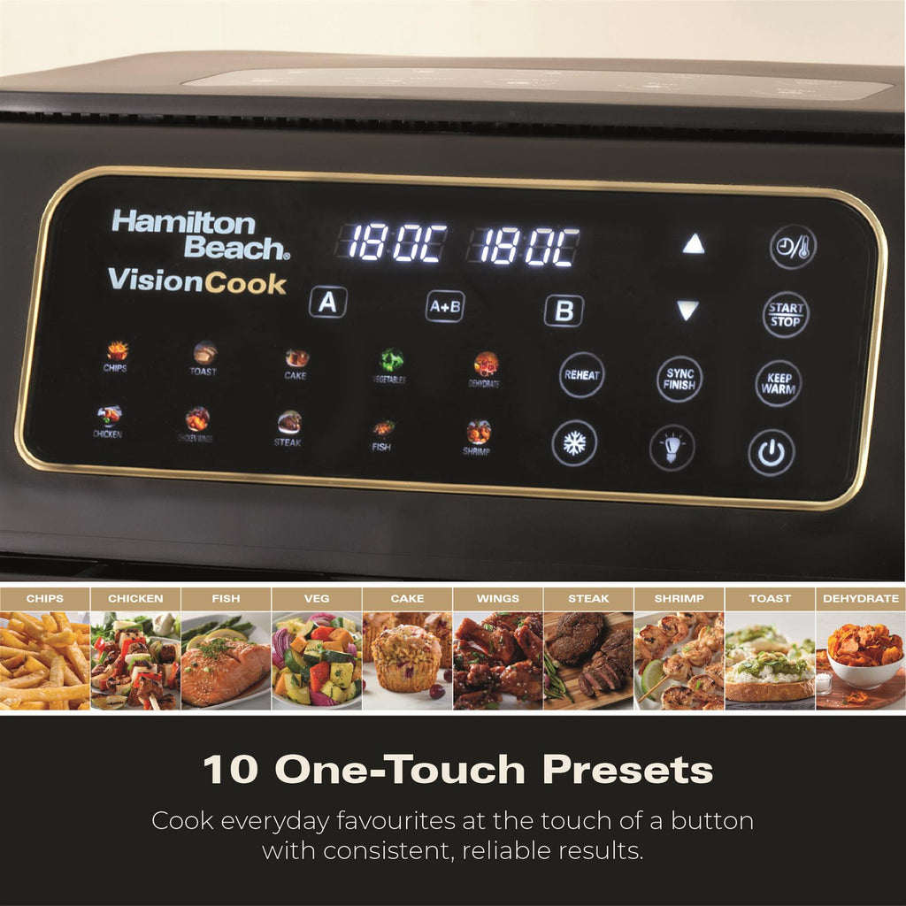 Hamilton Beach VisionCook 11L Dual Air Fryer Oven