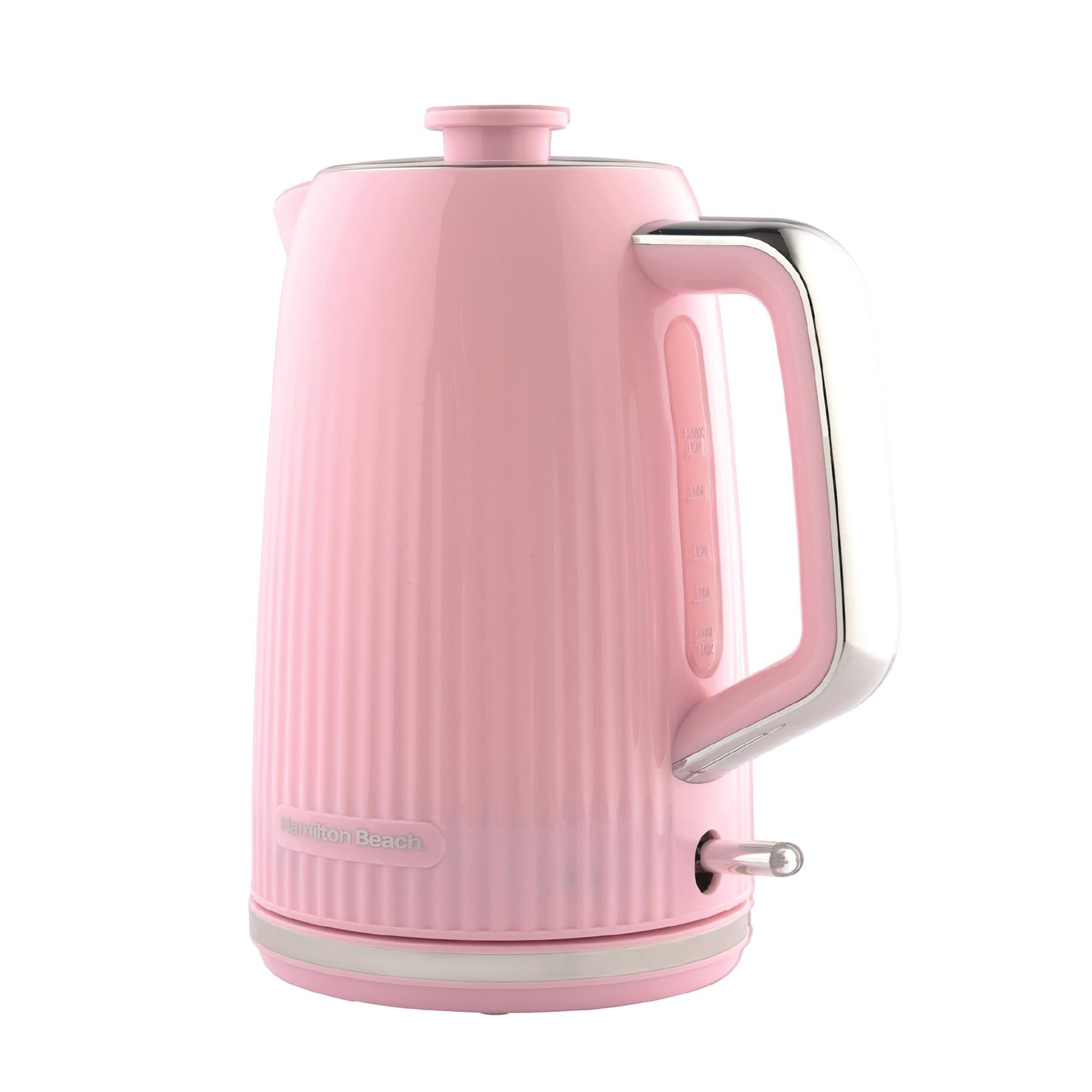 Hamilton Beach Miami 1.7L Kettle Flamingo Pink