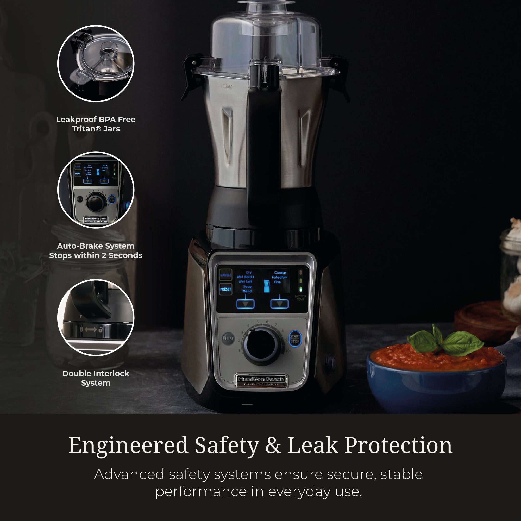 Hamilton Beach Professional Juicer Mixer Grinder