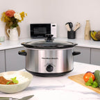 Hamilton Beach The Comfort Cook 3.5L Slow Cooker - Silver - Hamilton Beach UK