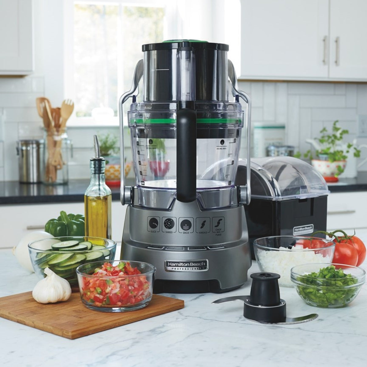 Hamilton Beach Professional 14-Cup Dicing Food Processor