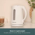 Hamilton Beach Essentials 1.7L Rapid Boil Kettle White - Hamilton Beach UK