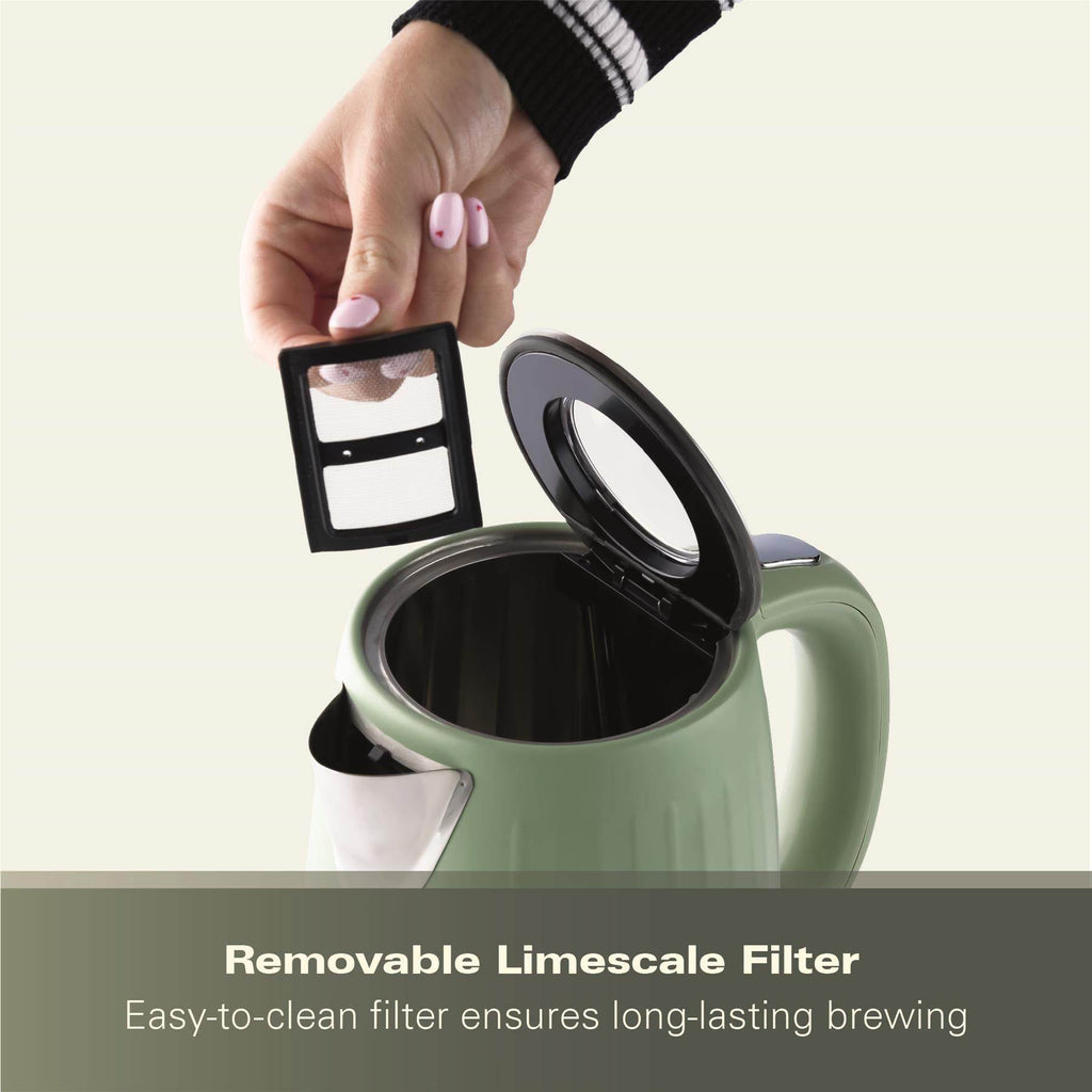 Hamilton Beach Harmony 1.7L Kettle - Matcha - Hamilton Beach UK