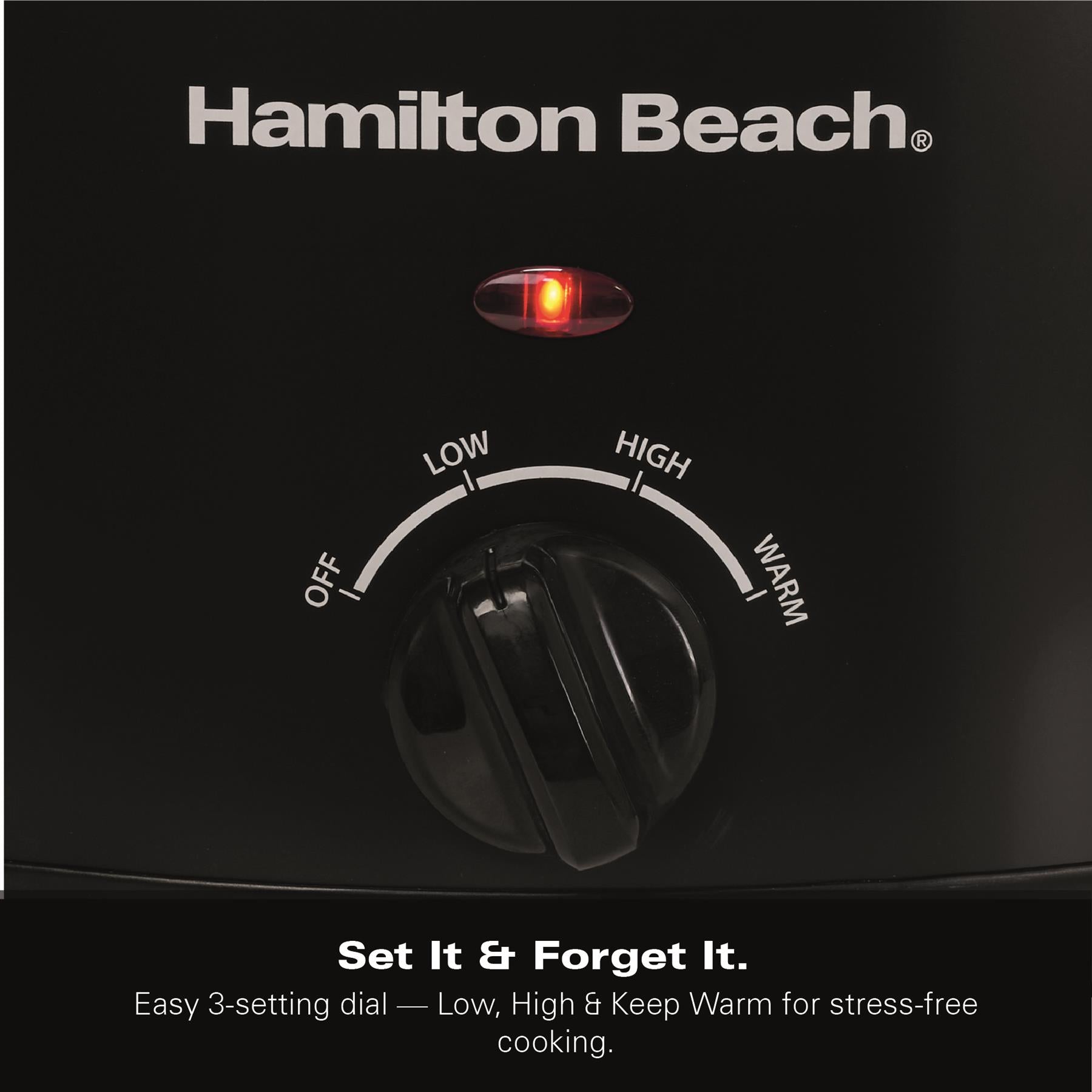 Hamilton Beach The Comfort Cook 3.5L Slow Cooker